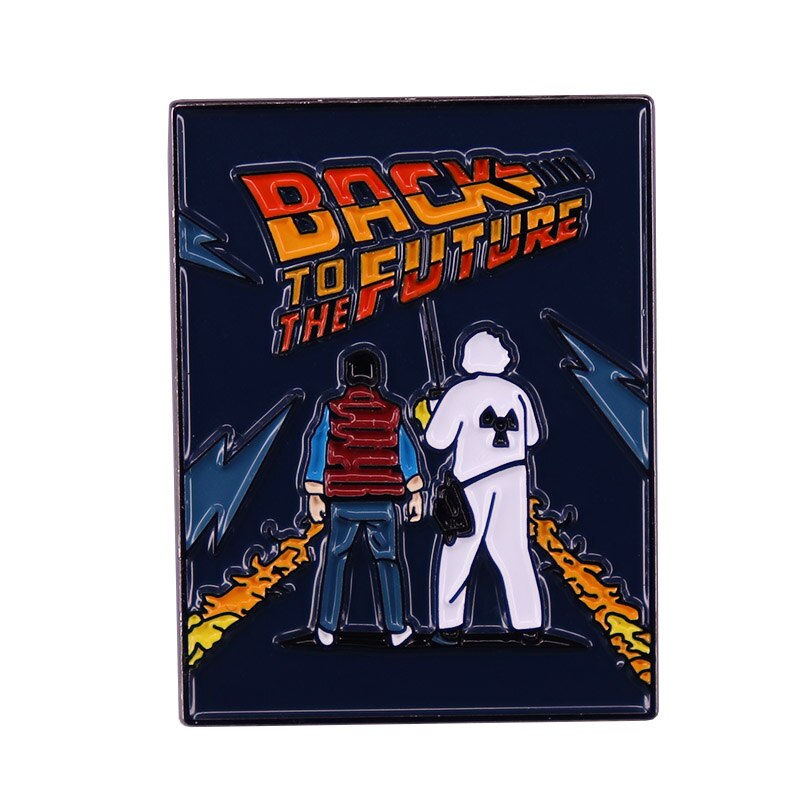 Back To The Future Cover - Enamel Pin