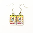Waitress - Playbill Earrings