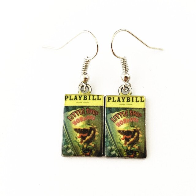 Little Shop Of Horrors - Playbill Earrings