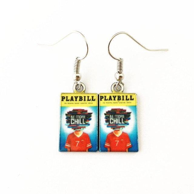 Be More Chill - Playbill Earrings