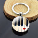 Glass Keys Keyring