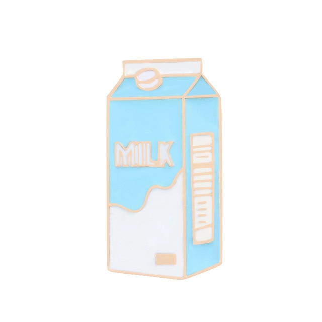 Milk Carton - Enamel Pin