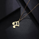 Music Note - Pendant Necklace
