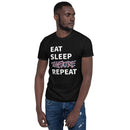 Eat, Sleep, Theatre, Repeat - Short-Sleeve Unisex T-Shirt
