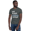 Eat, Sleep, Rehearsal, Repeat - Short-Sleeve Unisex T-Shirt