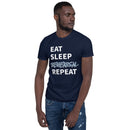 Eat, Sleep, Rehearsal, Repeat - Short-Sleeve Unisex T-Shirt