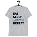 Eat, Sleep, Musicals, Repeat - Short-Sleeve Unisex T-Shirt