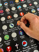 Musical Scratch-Off Poster